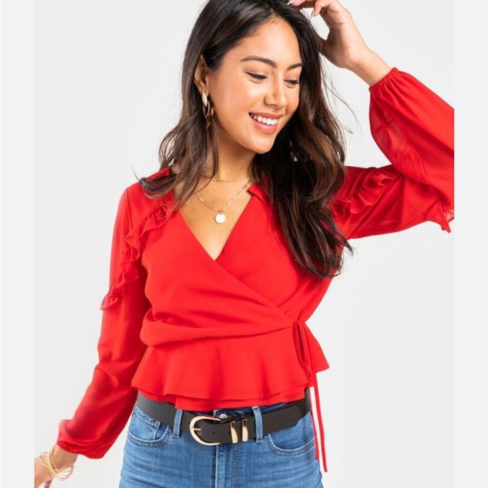 Frencesca Mi Ami Tie Top